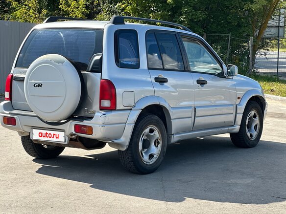 2003 Suzuki Grand Vitara I Рестайлинг, серебристый - вид 24