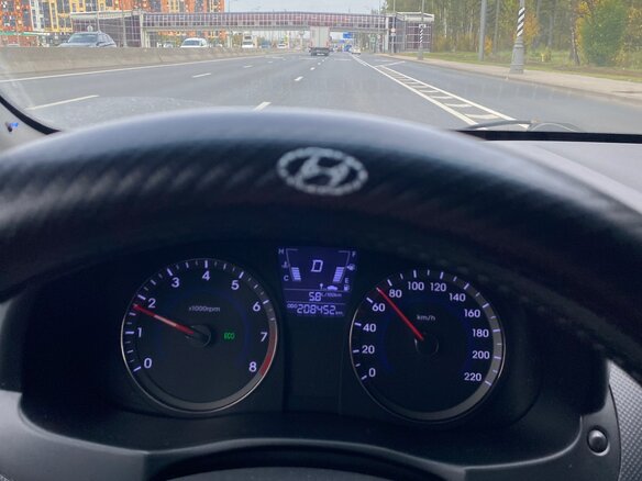 2013 Hyundai Solaris I, чёрный - вид 7
