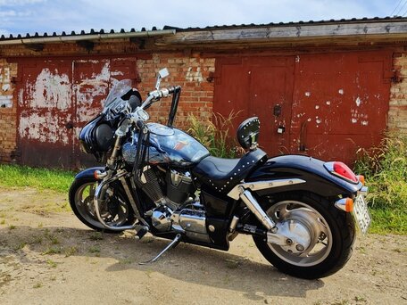 2002 Honda VTX 1800, чёрный, 750000 рублей, вид 3