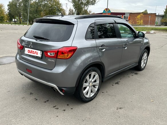 2014 Mitsubishi ASX I Рестайлинг, серый, 1450000 рублей - вид 3