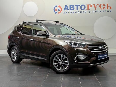 2016 Hyundai Santa Fe III Рестайлинг, коричневый, 1888000 рублей, вид 1