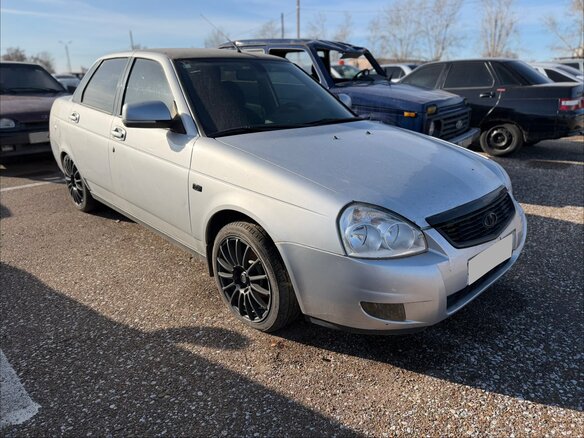 2014 Lada (ВАЗ) Priora I Рестайлинг, серебристый, 309000 рублей - вид 1