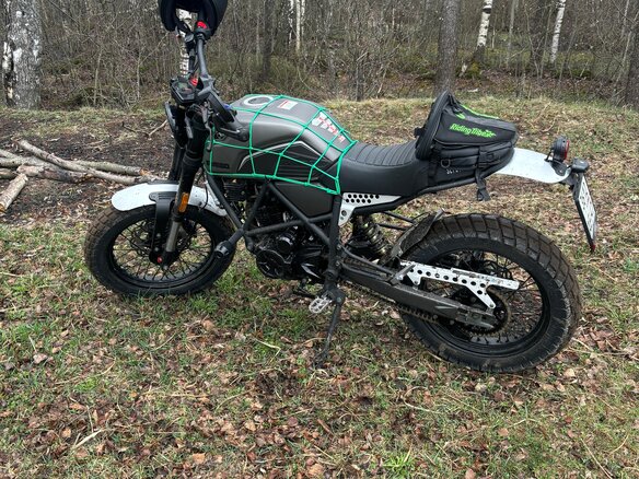 2023 Fuego Scrambler 250, серый, 160000 рублей