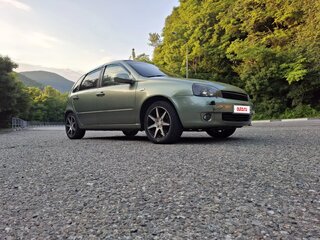 2009 Lada (ВАЗ) Kalina I, зелёный, 260000 рублей, вид 3