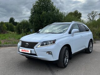 2013 Lexus RX 350 III Рестайлинг, белый, 2475000 рублей, вид 1