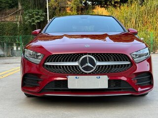 2022 Mercedes-Benz A-Класс 180 Long IV (W177) Рестайлинг, пурпурный, 1900017 рублей, вид 2