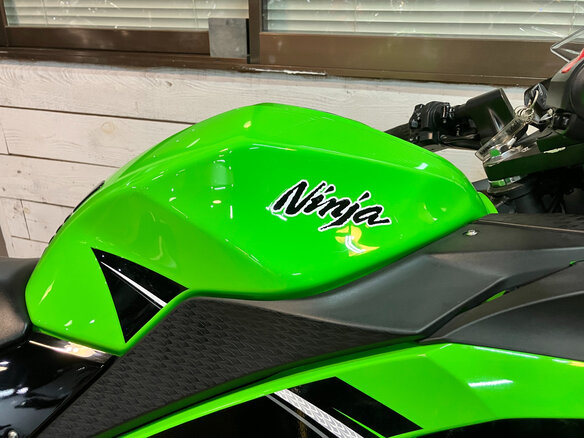 2014 Kawasaki Ninja 250R, зелёный, 399000 рублей - вид 13