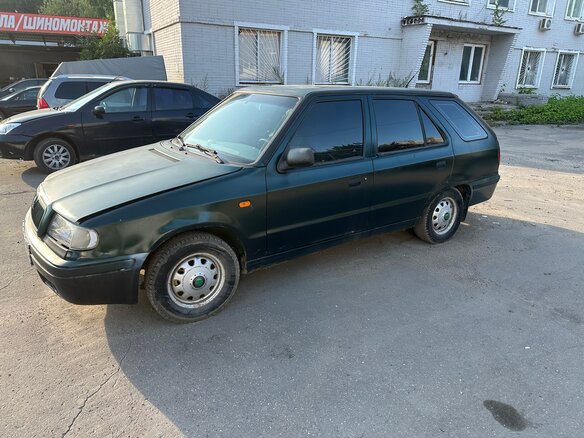1998 Skoda Felicia I Рестайлинг, зелёный - вид 2