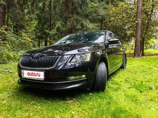 2018 Skoda Octavia III (A7) Рестайлинг, чёрный, 1800000 рублей, вид 2
