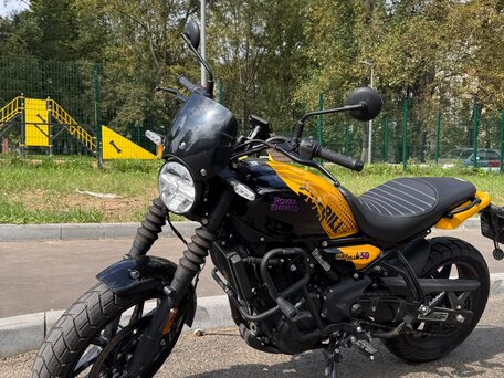 2025 Royal Enfield Guerrilla 450, жёлтый, 440000 рублей, вид 1