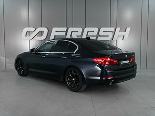 2018 BMW 5 серии 520i VII (G30/G31/G38), синий, 2780000 рублей, вид 2