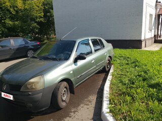 2004 Renault Symbol I Рестайлинг, зелёный, 140000 рублей, вид 1