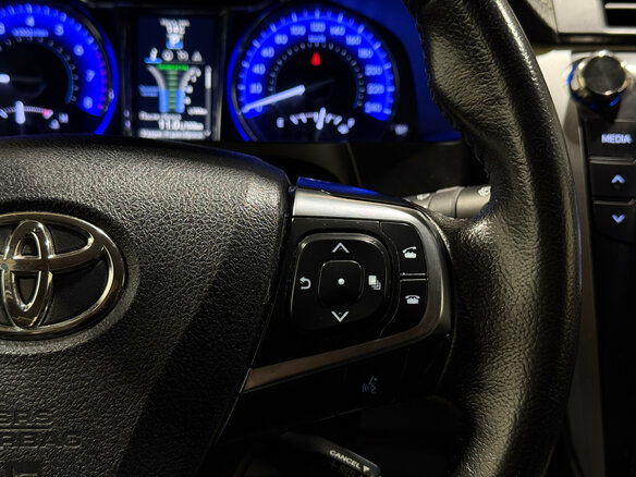 2016 Toyota Camry VII (XV50) Рестайлинг, чёрный - вид 17