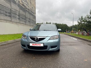 2008 Mazda 3 I (BK) Рестайлинг, голубой, 400000 рублей, вид 1
