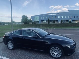 2007 BMW 6 серии 630i II (E63/E64), чёрный, 1460000 рублей, вид 4