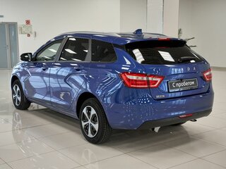 2021 Lada (ВАЗ) Vesta SW I, синий, 1081000 рублей, вид 4