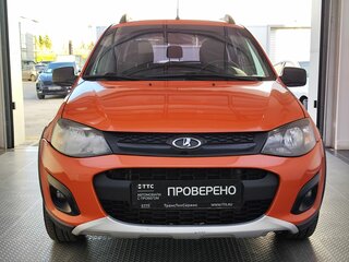 2017 Lada (ВАЗ) Kalina II, оранжевый, 580000 рублей, вид 2