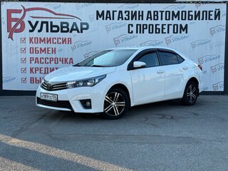 2014 Toyota Corolla XI (E160, E170, E180), белый, 1150000 рублей, вид 3
