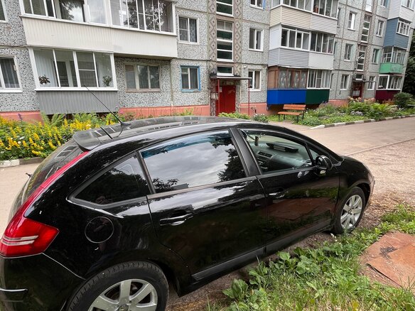 2008 Citroen C4 I Рестайлинг, чёрный, 350000 рублей - вид 1