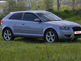 2006 Audi A3 II (8P) Рестайлинг 1, серый, 650000 рублей, вид 1