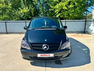 2014 Mercedes-Benz Vito 113 CDI L3 II (W639) Рестайлинг, чёрный, 2450000 рублей, вид 1