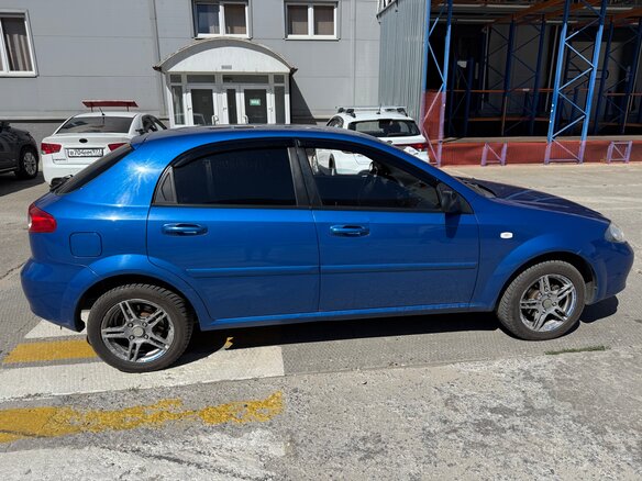 2009 Chevrolet Lacetti I, синий, 299000 рублей - вид 1