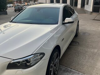 2014 BMW 5 серии 520i VI (F10/F11/F07) Рестайлинг, белый, 1960000 рублей, вид 2