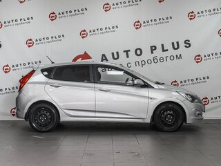 2014 Hyundai Solaris I Рестайлинг, серебристый, 869000 рублей, вид 5