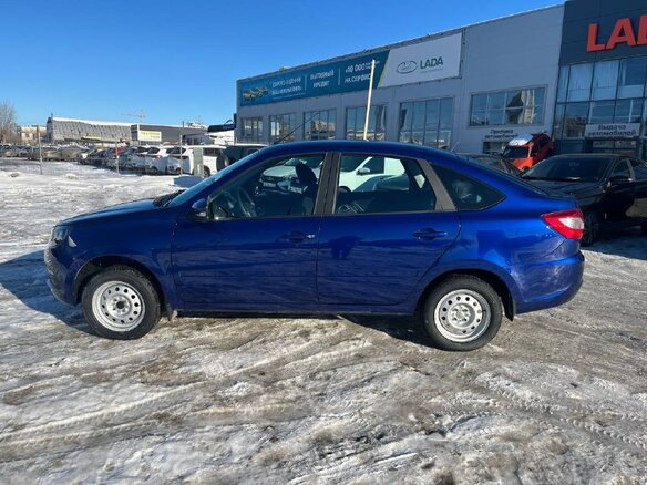 2026 Lada (ВАЗ) Granta I Рестайлинг, синий - вид 3