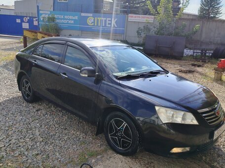 2013 Geely Emgrand EC7, чёрный, 360000 рублей, вид 3