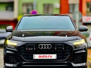 2020 Audi Q8 55 TFSI I (4M), чёрный, 6800000 рублей, вид 3