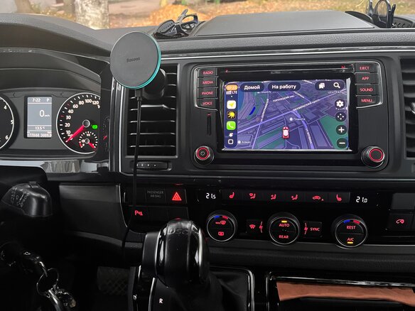 2018 Volkswagen Multivan Long T6, бежевый, 3850000 рублей - вид 12