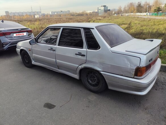 2007 Lada (ВАЗ) 2115, чёрный, 65000 рублей