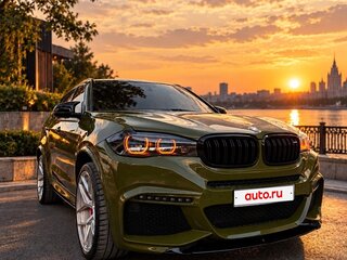 2017 BMW X6 35i II (F16), зелёный, 5900000 рублей, вид 2