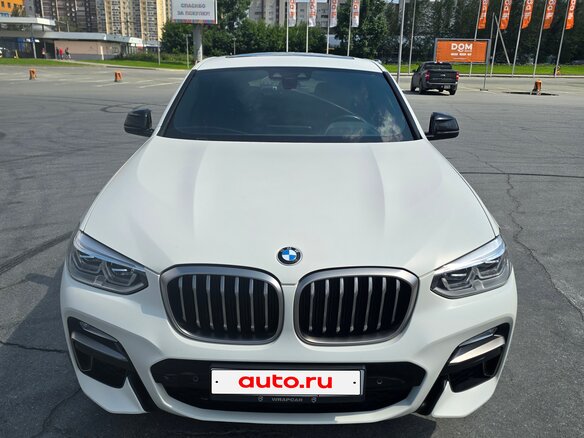 2019 BMW X4 M40i II (G02), белый, 4600000 рублей - вид 1