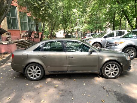 2006 Audi A4 III (B7), бежевый, 700000 рублей, вид 2