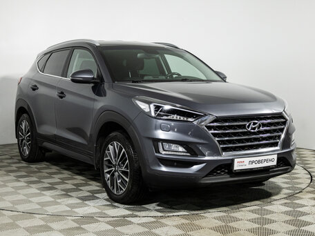 2019 Hyundai Tucson III Рестайлинг, серый, 2099777 рублей, вид 3