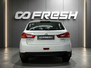 2014 Mitsubishi ASX I Рестайлинг, белый, 1140000 рублей, вид 4