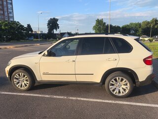 2009 BMW X5 30i II (E70), белый, 1500000 рублей, вид 4