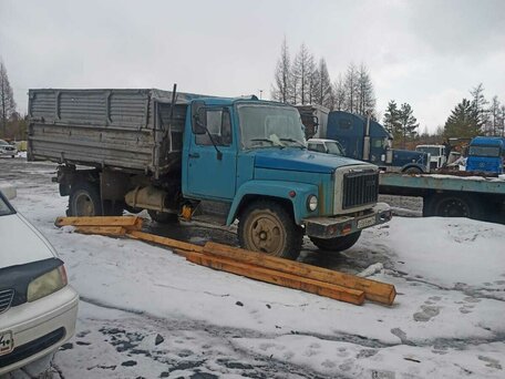 1992 ГАЗ 3307, голубой, 330000 рублей, вид 1