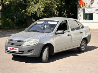 2013 Lada (ВАЗ) Granta I, серебристый, 215000 рублей, вид 1
