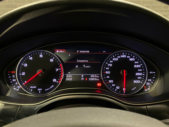 2018 Audi A6 IV (C7) Рестайлинг, чёрный - вид 24