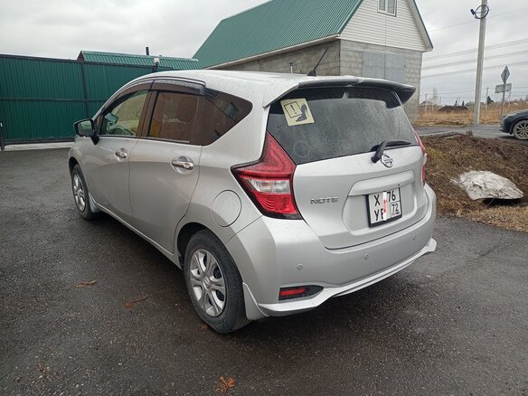 2020 Nissan Note II Рестайлинг, серый, 1119000 рублей - вид 6