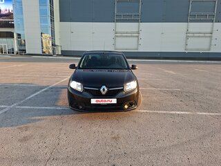 2014 Renault Logan II, чёрный, 566800 рублей, вид 1