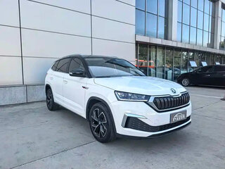 2022 Skoda Kamiq GT I (China Market), белый, 1390028 рублей, вид 3