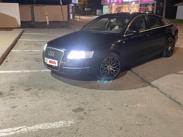 2006 Audi A6 III (C6), чёрный, 800000 рублей - вид 4