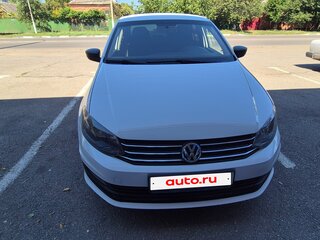 2018 Volkswagen Polo V Рестайлинг, белый, 1190000 рублей, вид 2