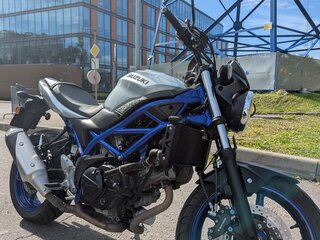 2020 Suzuki SV 650, синий, 630000 рублей, вид 1