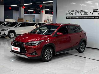 2022 Toyota Yaris L XP150 Рестайлинг, красный, 1330000 рублей, вид 1