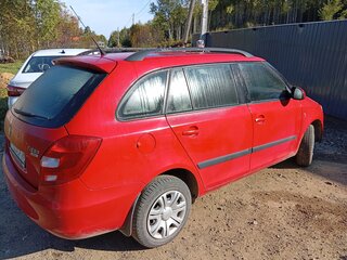 2009 Skoda Fabia II, красный, 485000 рублей, вид 3